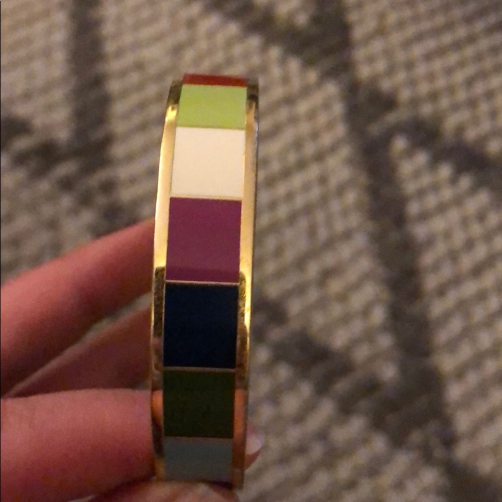 Multicolor coach bangle